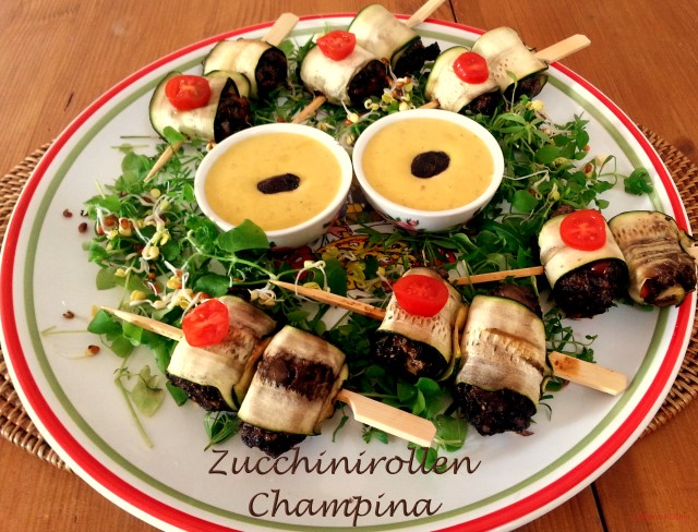 zucchinirollen champina